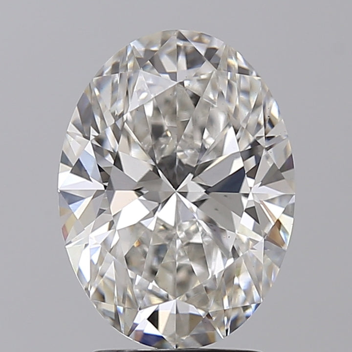 3.00 Carat Oval Cut Lab Grown Diamond VS1 G