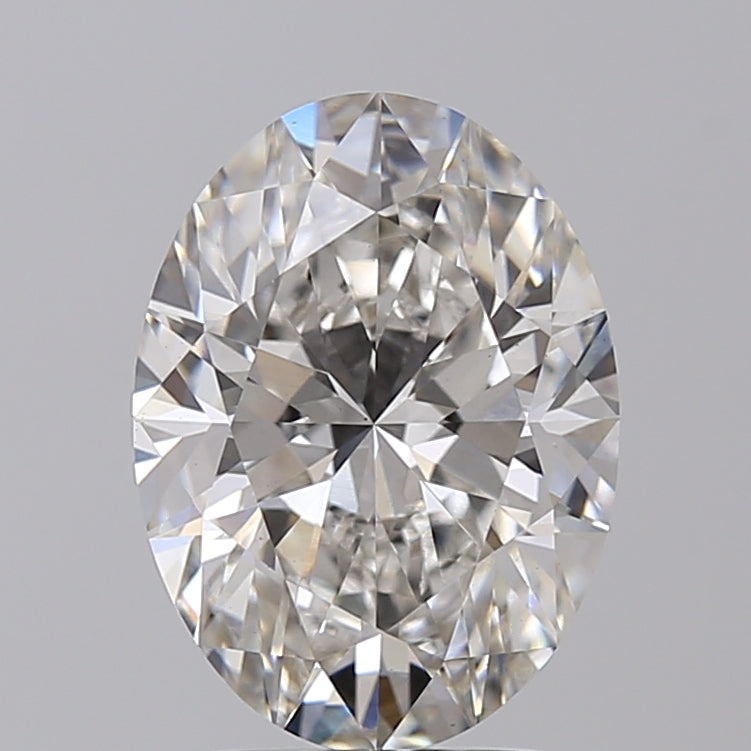3.00 Carat Oval Cut Lab Grown Diamond VS1 G