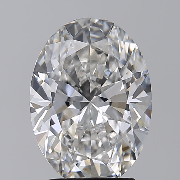 3.00 Carat Oval Cut Lab Grown Diamond VS1 G