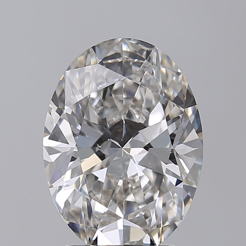 3.00 Carat Oval Cut Lab Grown Diamond VS1 G