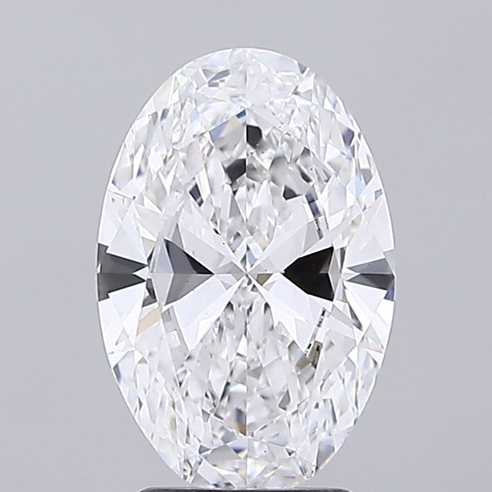 3.00 Carat Oval Cut Lab Grown Diamond VS2 D