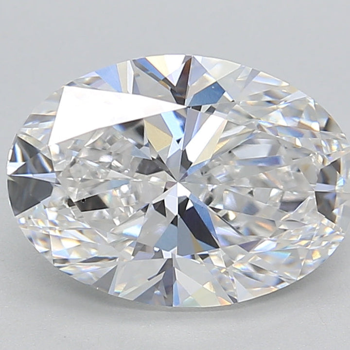 3.00 Carat Oval Cut Lab Grown Diamond VS2 E