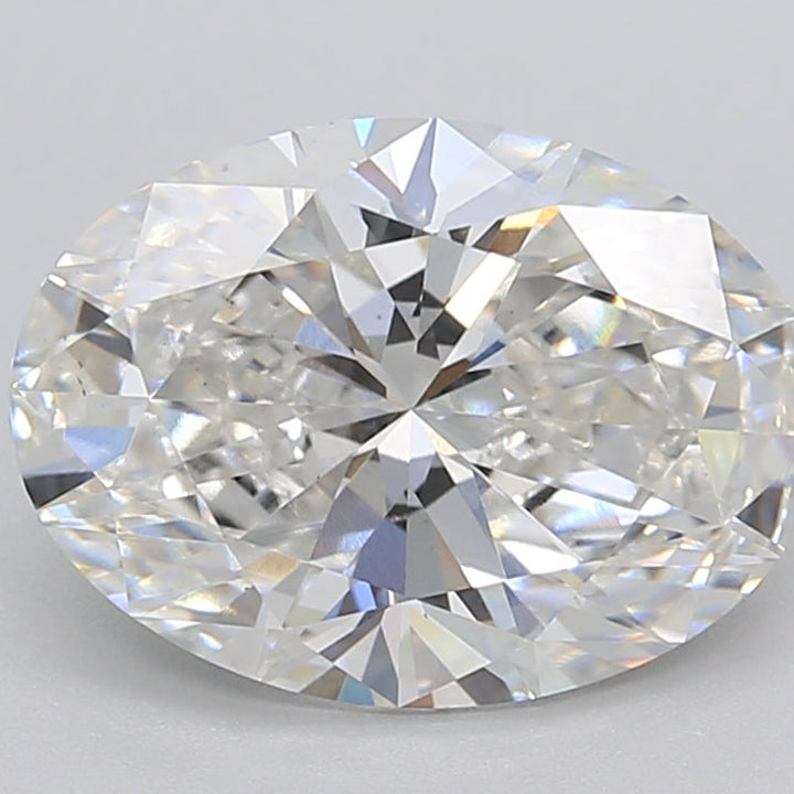 3.00 Carat Oval Cut Lab Grown Diamond VS2 F