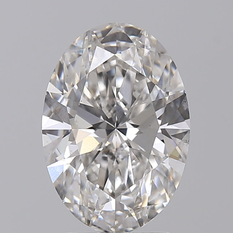 3.00 Carat Oval Cut Lab Grown Diamond VS2/ F