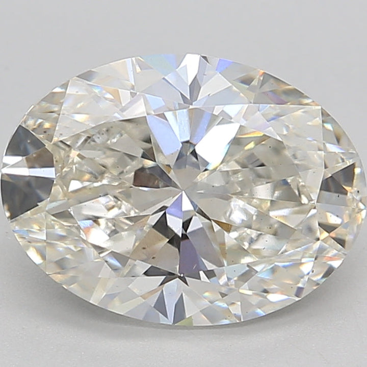 3.00 Carat Oval Cut Lab Grown Diamond VS2 G