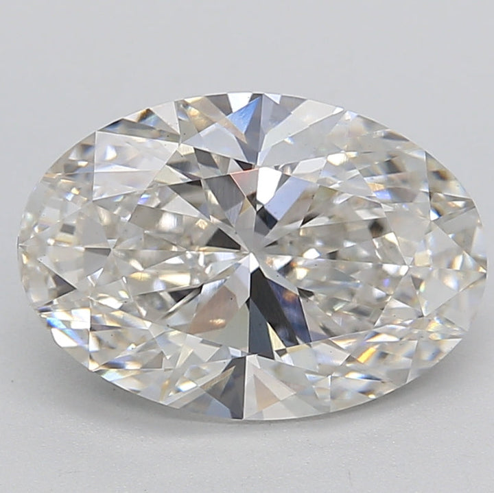 3.00 Carat Oval Cut Lab Grown Diamond VS2 H