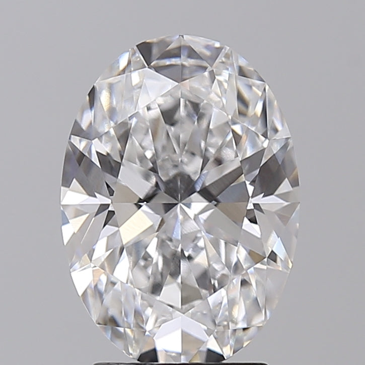 3.00 Carat Oval Cut Lab Grown Diamond VVS2 D