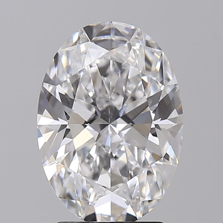 3.00 Carat Oval Cut Lab Grown Diamond VVS2 D