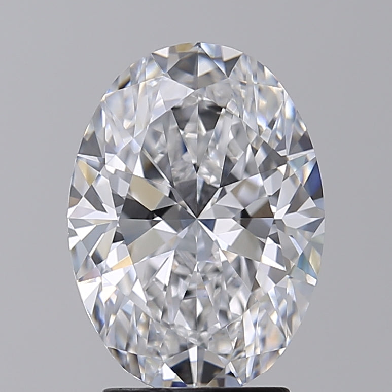 3.00 Carat Oval Cut Lab Grown Diamond VVS2 D