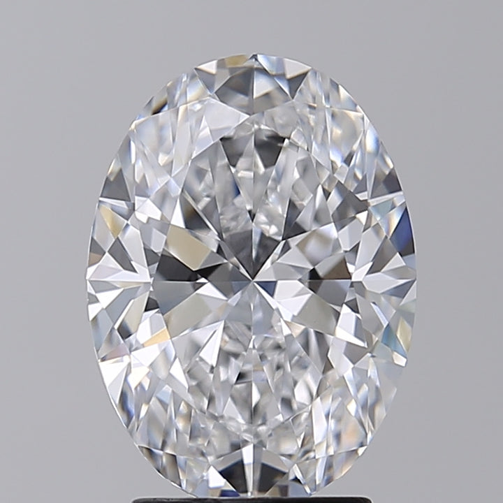 3.00 Carat Oval Cut Lab Grown Diamond VVS2 D
