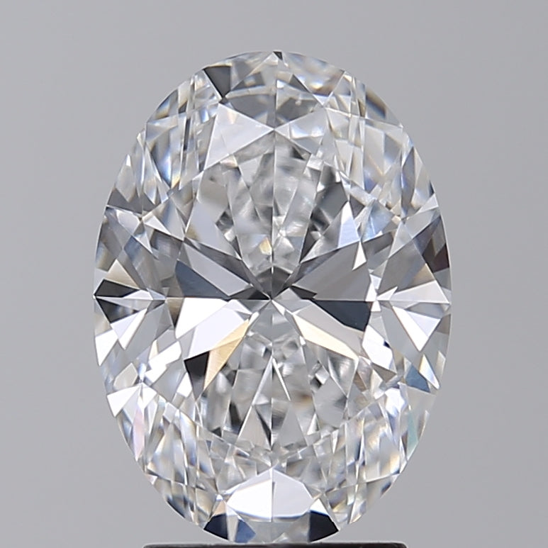 3.00 Carat Oval Cut Lab Grown Diamond VVS2 E