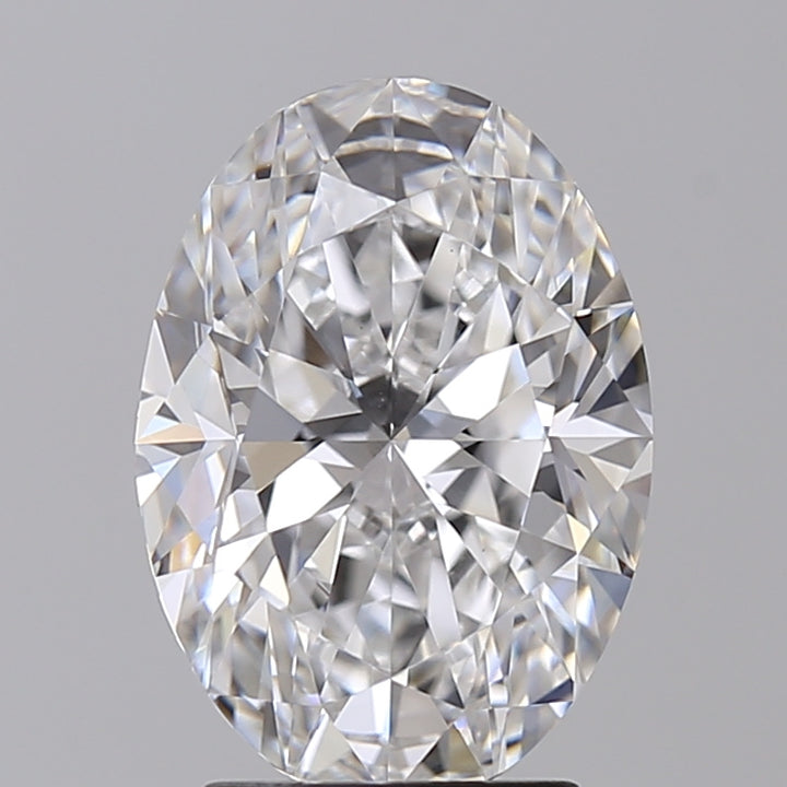 3.00 Carat Oval Cut Lab Grown Diamond VVS2 E