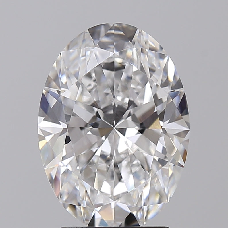 3.00 Carat Oval Cut Lab Grown Diamond VVS2 E