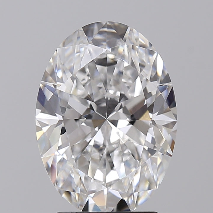 3.00 Carat Oval Cut Lab Grown Diamond VVS2 E