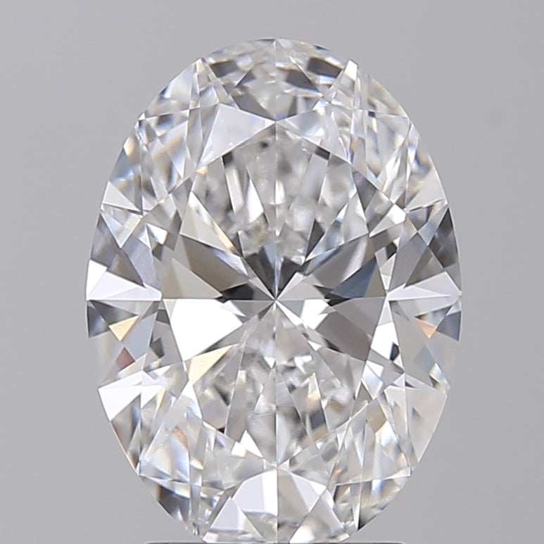 3.00 Carat Oval Cut Lab Grown Diamond VVS2 E