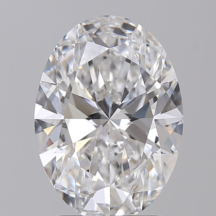 3.00 Carat Oval Cut Lab Grown Diamond VVS2 E