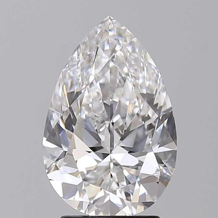 Diamant cultivé en laboratoire taille poire de 3,00 carats VS1 E