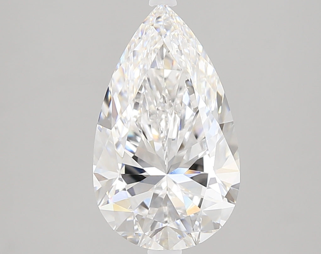 3.00 Carat Pear Cut Lab Grown Diamond VVS1D