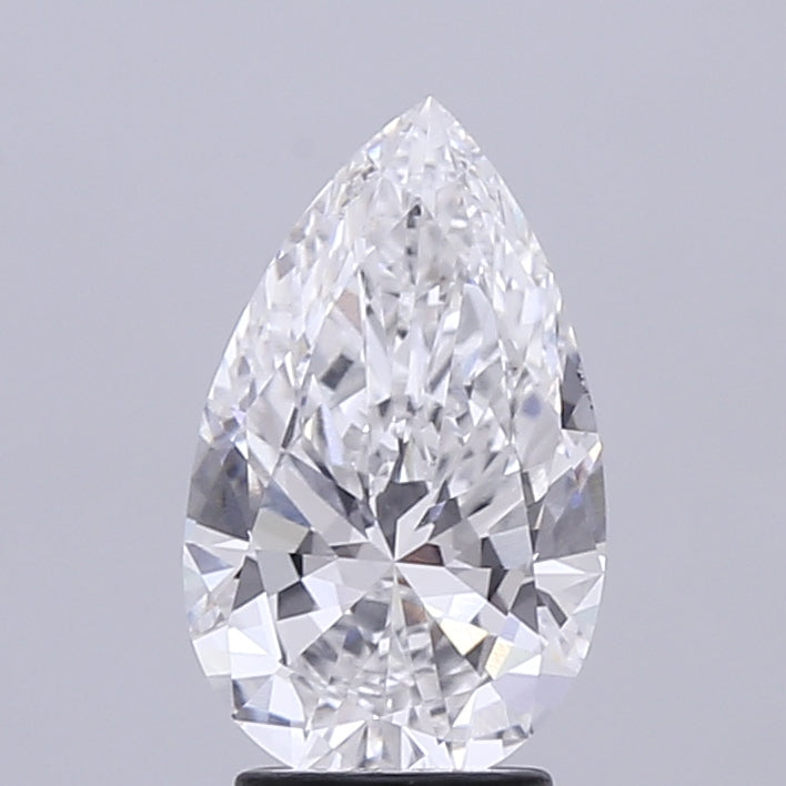 3.00 Carat Pear Lab Grown Diamond VS1 E
