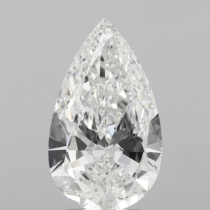 3.00 Carat Pear Lab Grown Diamond VS1 F
