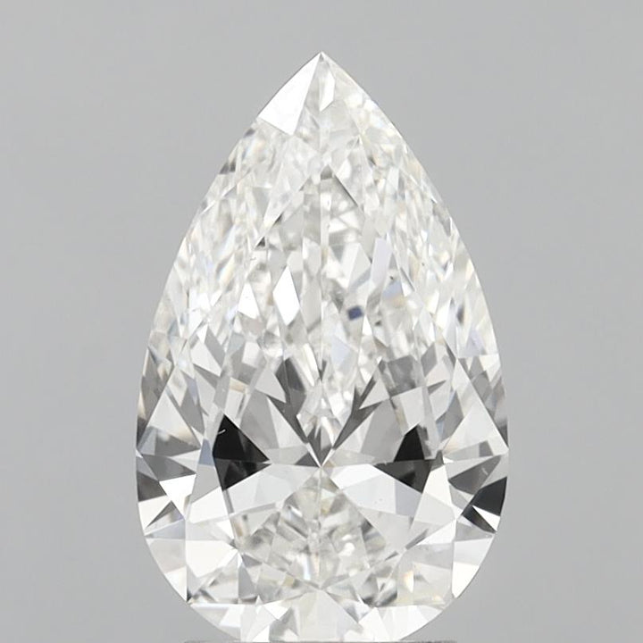 3.00 Carat Pear Lab Grown Diamond VS2 F