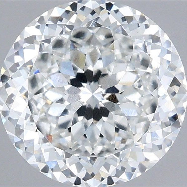 Diamant cultivé en laboratoire de taille portugaise de 3,00 carats VVS2 D