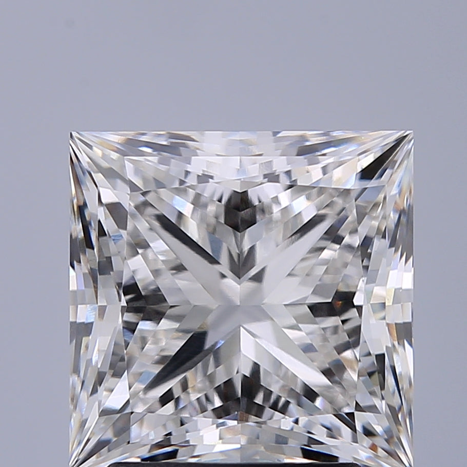 3.00 Carat Princess Lab Grown Diamond VVS1 E