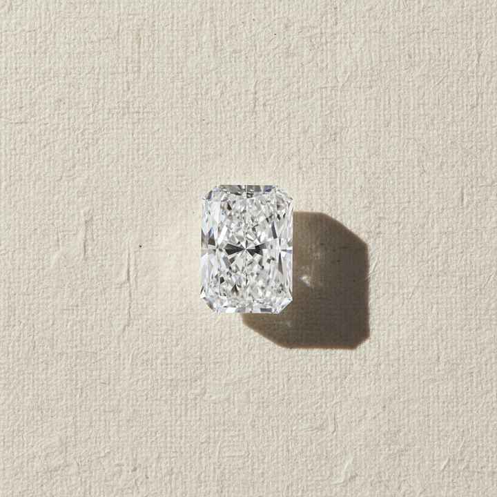 3.00 Carat Radiant Lab Grown Diamond, VS1/D