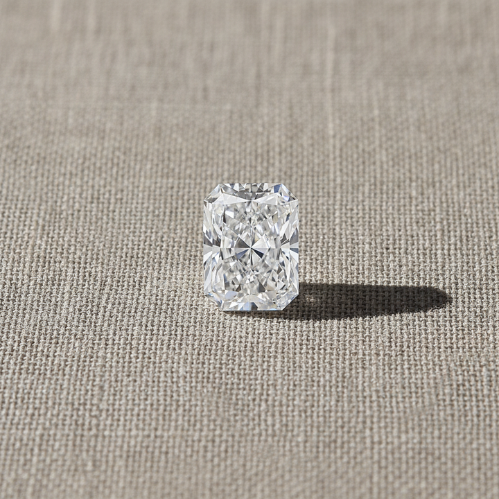 3.00 Carat Radiant Lab Grown Diamond, VS2/D