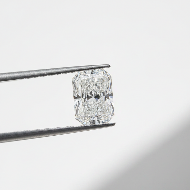 3.00 Carat Radiant Lab Grown Diamond, VS2/D