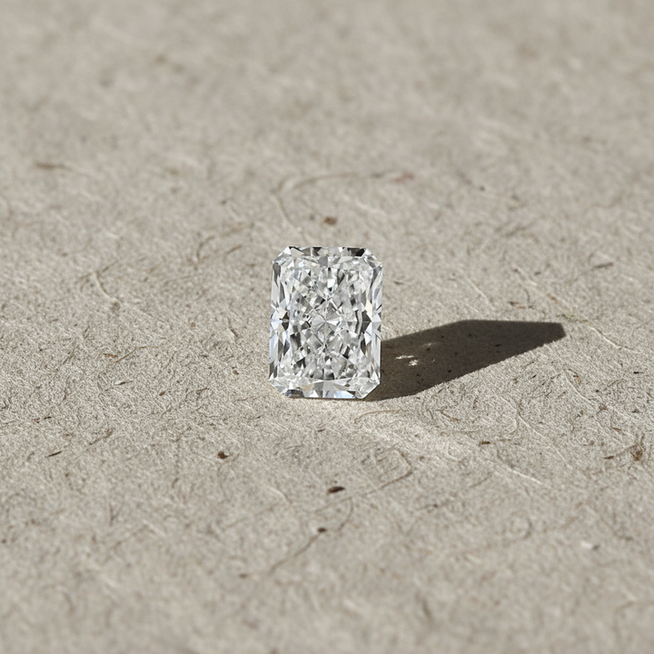 3.00 Carat Radiant Lab Grown Diamond, VS2/E
