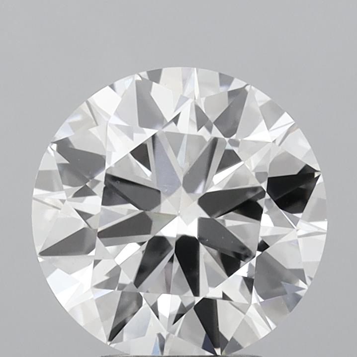 Diamant cultivé en laboratoire de taille ronde de 3,00 carats VS1 D