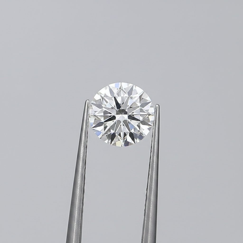 IGI Certified 3.00 Ct E Color VVS1 Round CVD Diamond with 9.39mm Diameter