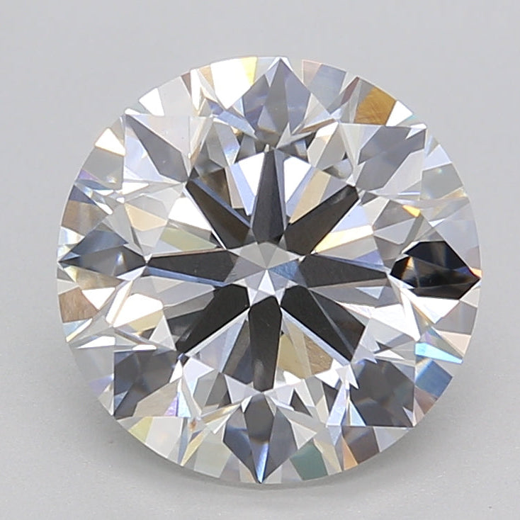 3.00 Carat Round Lab Grown Diamond VVS2 F