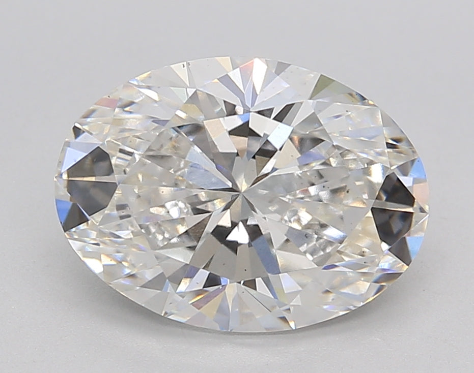 3.01 CT Oval Cut Lab-Grown Diamond, F Color, VS2 Clarity, IGI Certified