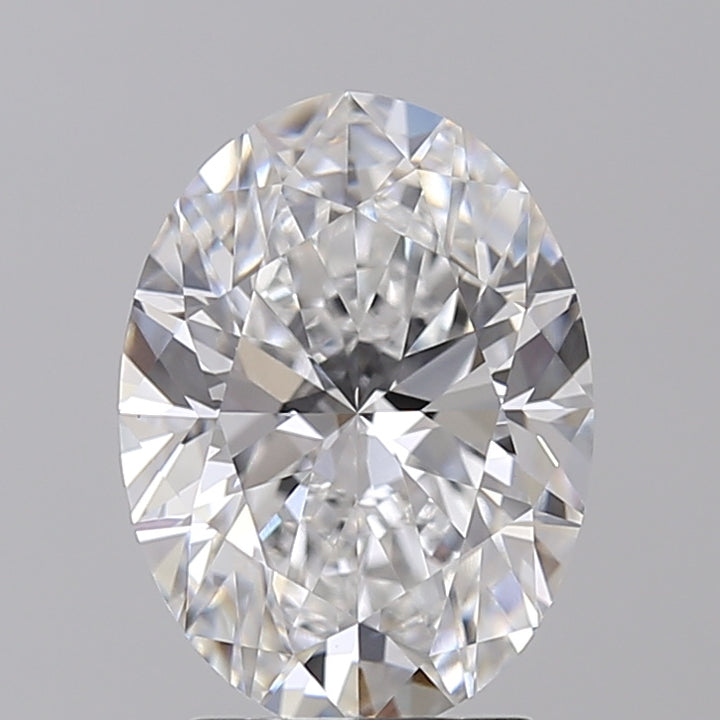 3.01 CT Oval Cut Lab Grown Diamond, GIA Certified