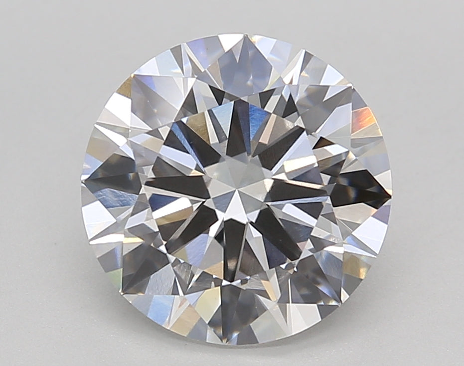 3.01 CT Round Lab-Grown Diamond, IGI Certified, Colorless F, VS1 Clarity