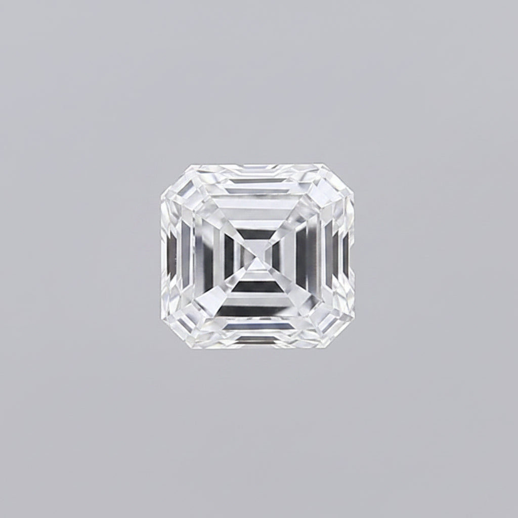 Diamant cultivé en laboratoire Asscher de 3,01 carats, VS1/D