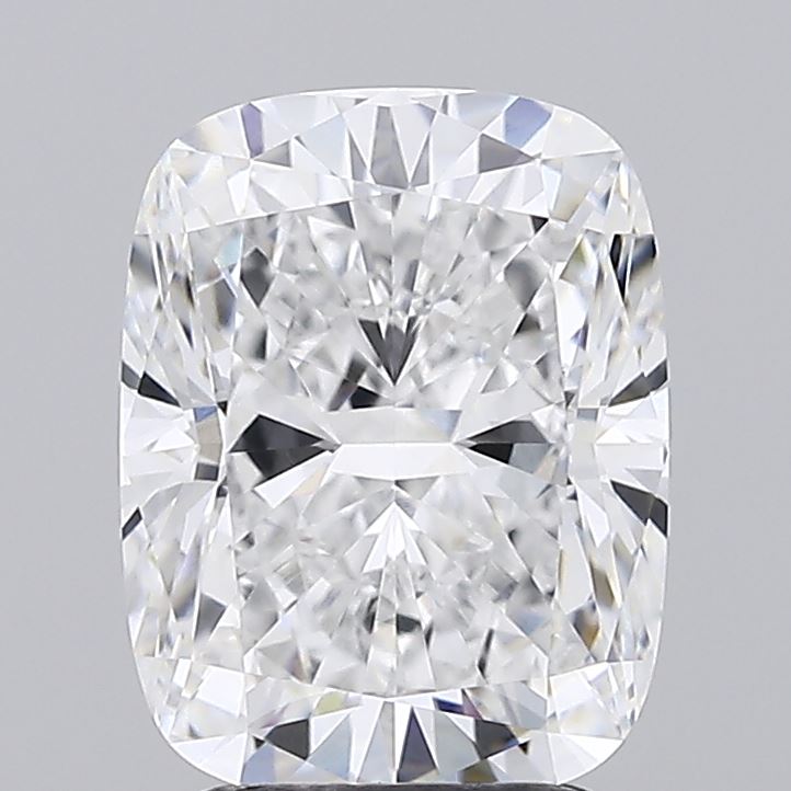 3.01 Carat Cushion Cut Lab Grown Diamond VVS1 D