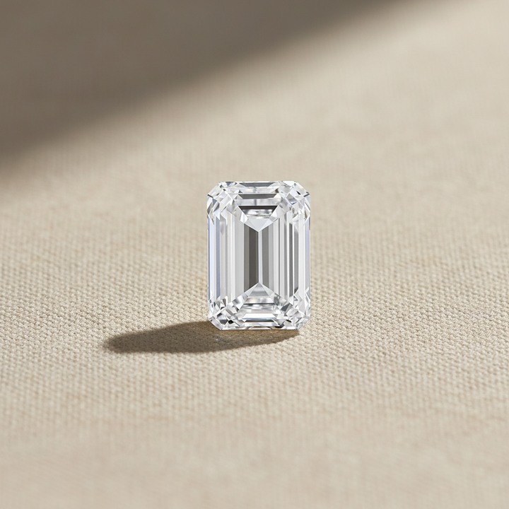 3.01 Carat Emerald Cut Lab Grown Diamond, VVS1/D