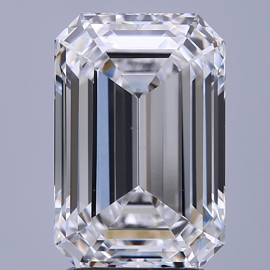 3.01 Carat Emerald Cut Lab Grown Diamond VVS2 D