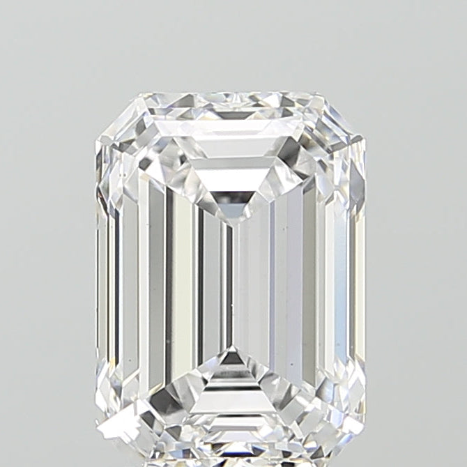 3.01 Carat Emerald Lab Grown Diamond VS1 D
