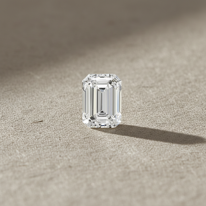 3,01 Karat Smaragd im Labor gezüchteter Diamant, VS1/D