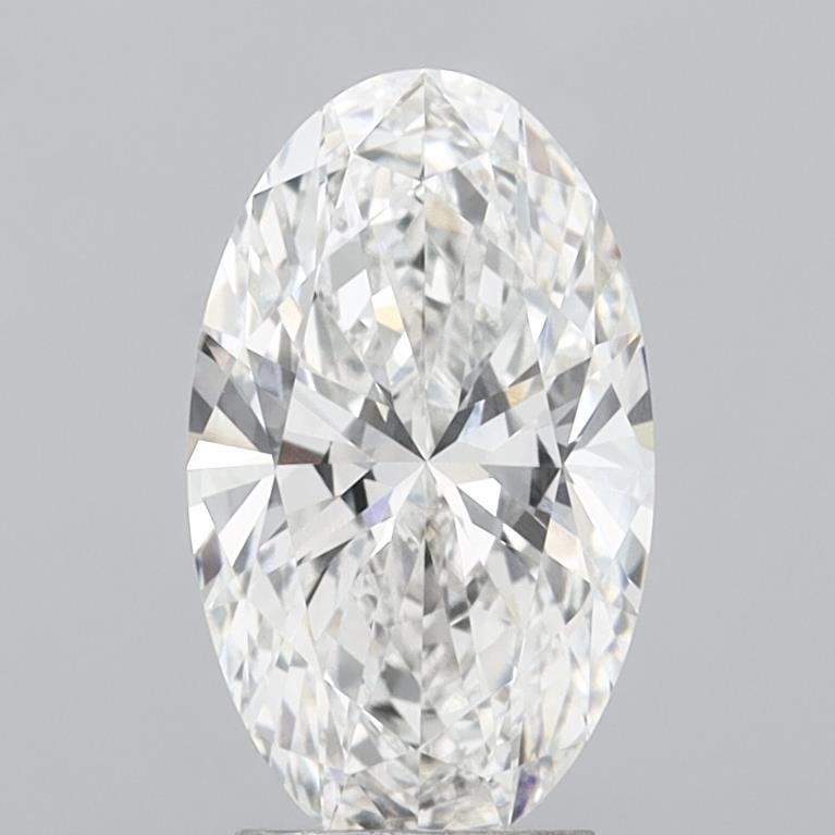 Diamant cultivé en laboratoire Moval de 3,01 carats VVS2 F