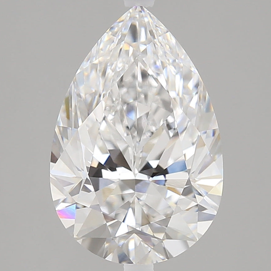 3.01 Carat Pear Cut Lab Grown Diamond VVS1D