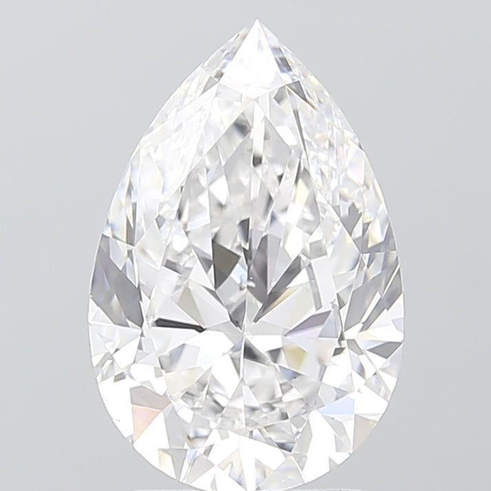 3.01 Carat Pear Lab Grown Diamond VS1 D