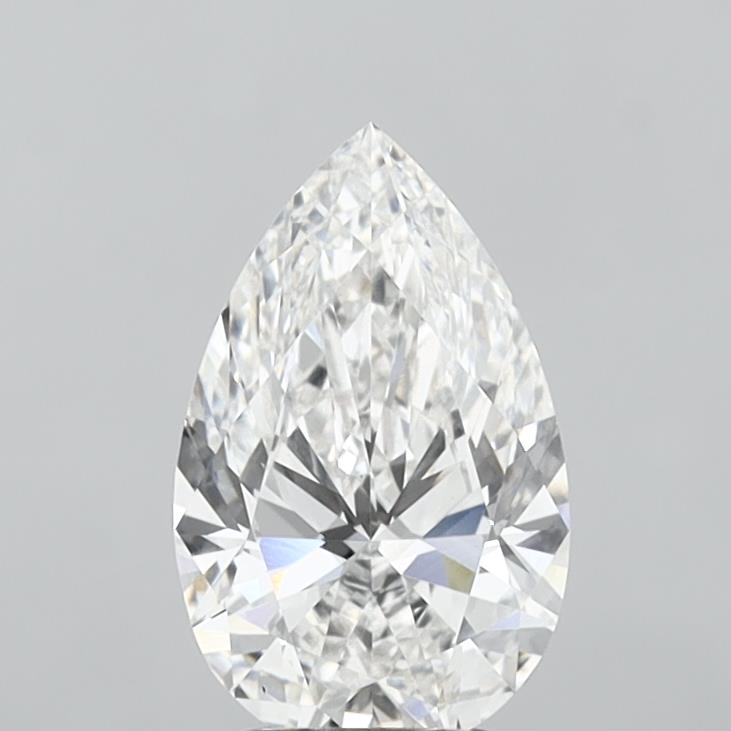 3.01 Carat Pear Lab Grown Diamond VS1 E