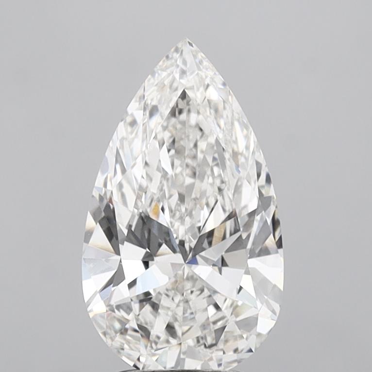 3.01 Carat Pear Lab Grown Diamond VS1 F