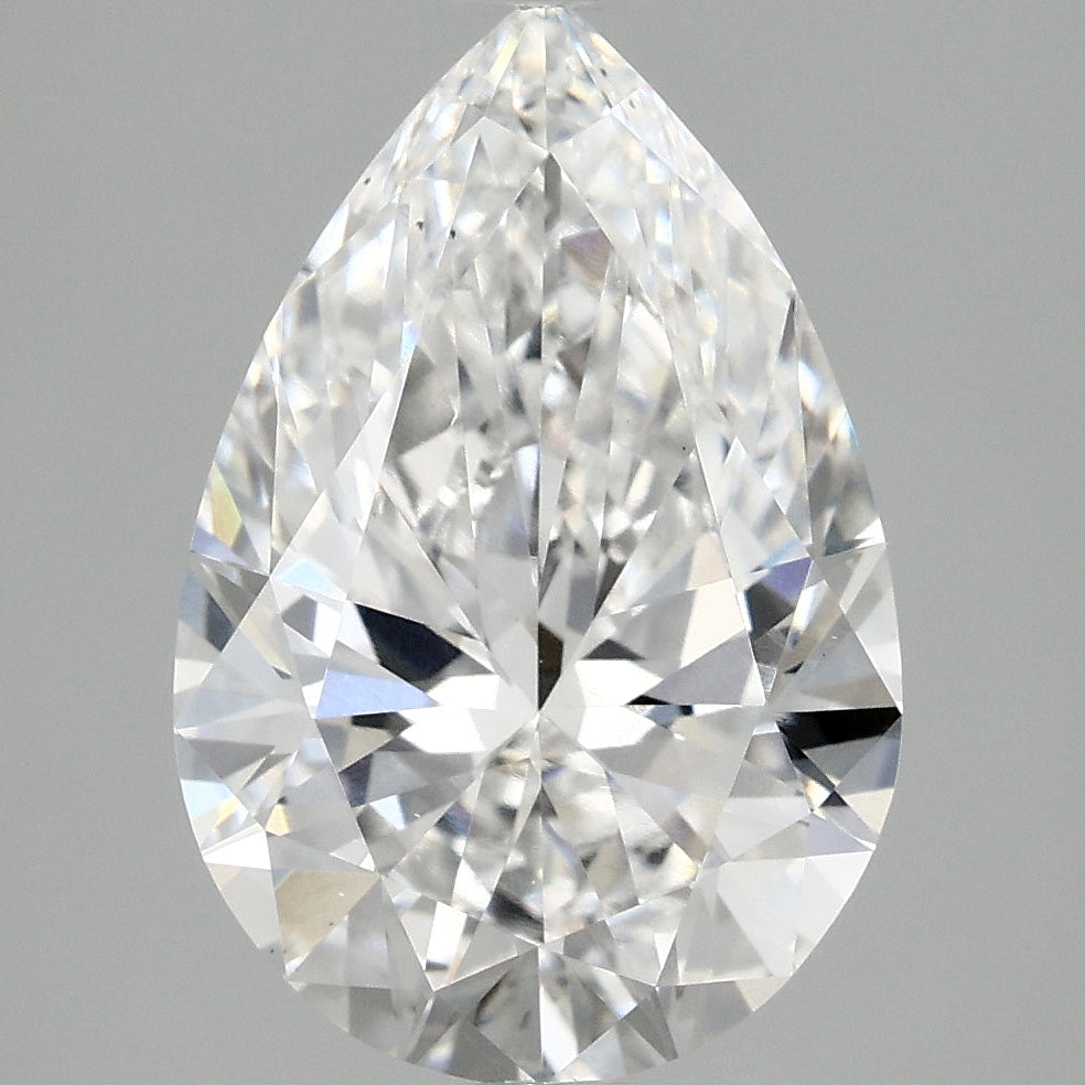 3.01 Carat Pear Lab Grown Diamond VS2 D