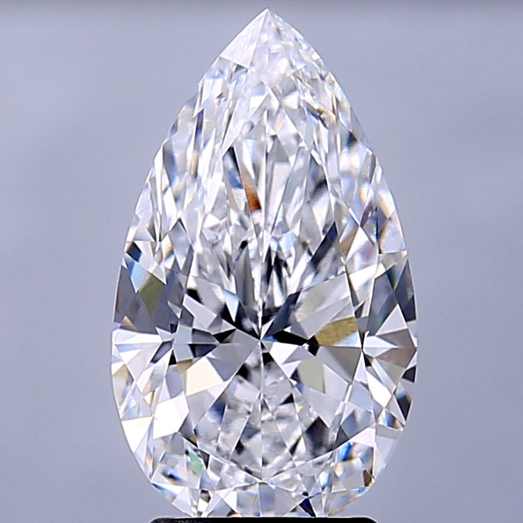 3.01 Carat Pear Lab Grown Diamond VVS1 D